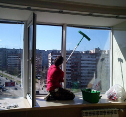 Мытье окон в однокомнатной квартире Кинель